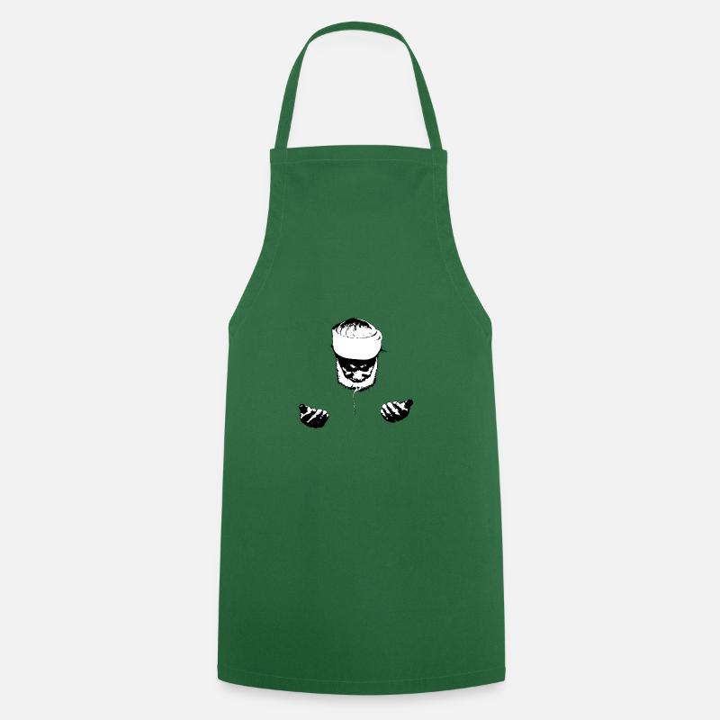Prière - Tablier de cuisine - vert foncé