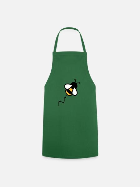 Biene - Cooking Apron - green