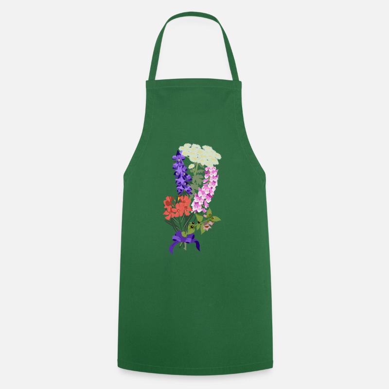 Potion empoisonnée N° 5 - Tablier de cuisine - vert foncé