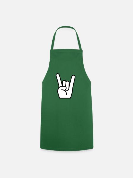 Metalhand - Cooking Apron - green