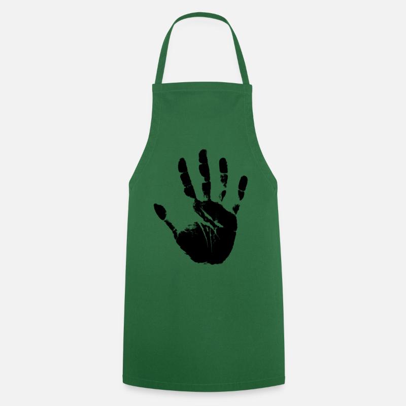 Main - Tablier de cuisine - vert foncé