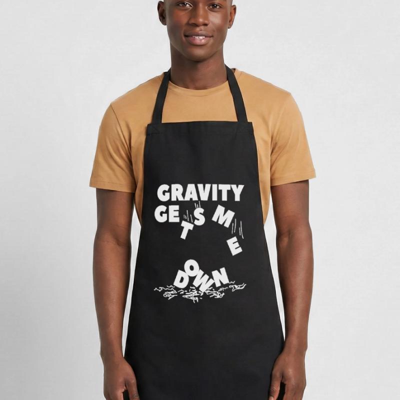 Gravity Physics - Gravity Physics - Say nerd Cooking Apron