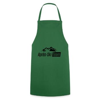 apres ski team mountains - Cooking Apron - green - Front - AI Model Male 185 dark (185cm)