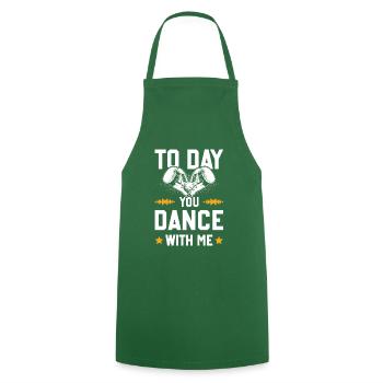 Boxen Boxing - Cooking Apron - green - Front - AI Model Male 185 dark (185cm)