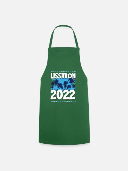 Lissabon 2022 - Kochschürze - Grün