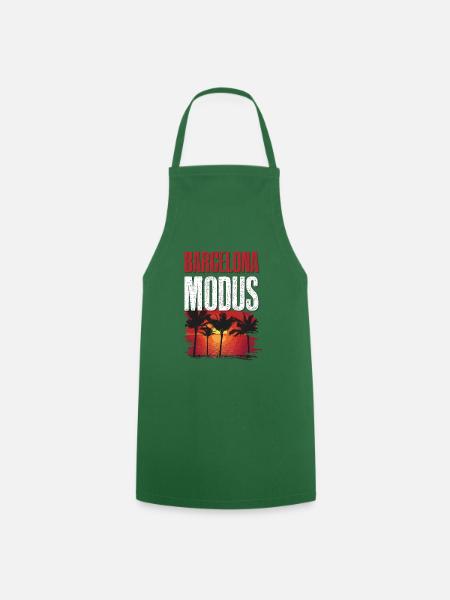 Barcelona Modus - Kochschürze - Grün