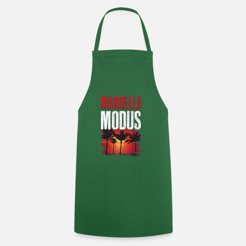 Marbella Modus - Kochschürze - Grün