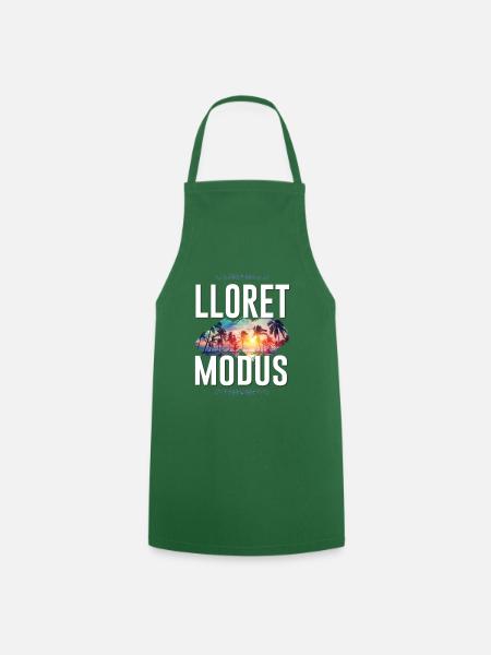 Lloret De Mar Modus - Kochschürze - Grün