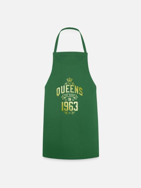 Queens born in 1963 - Forklæde - grøn