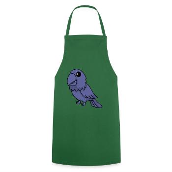 Papagai Comic Animal - Tablier de cuisine - vert foncé - Devant - AI Model Male 185 dark (185cm)