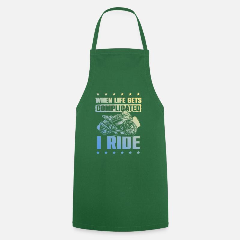 moto moto - Grembiule da cucina - verde