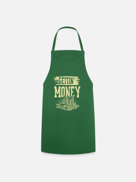 getting money - Kochschürze - Grün
