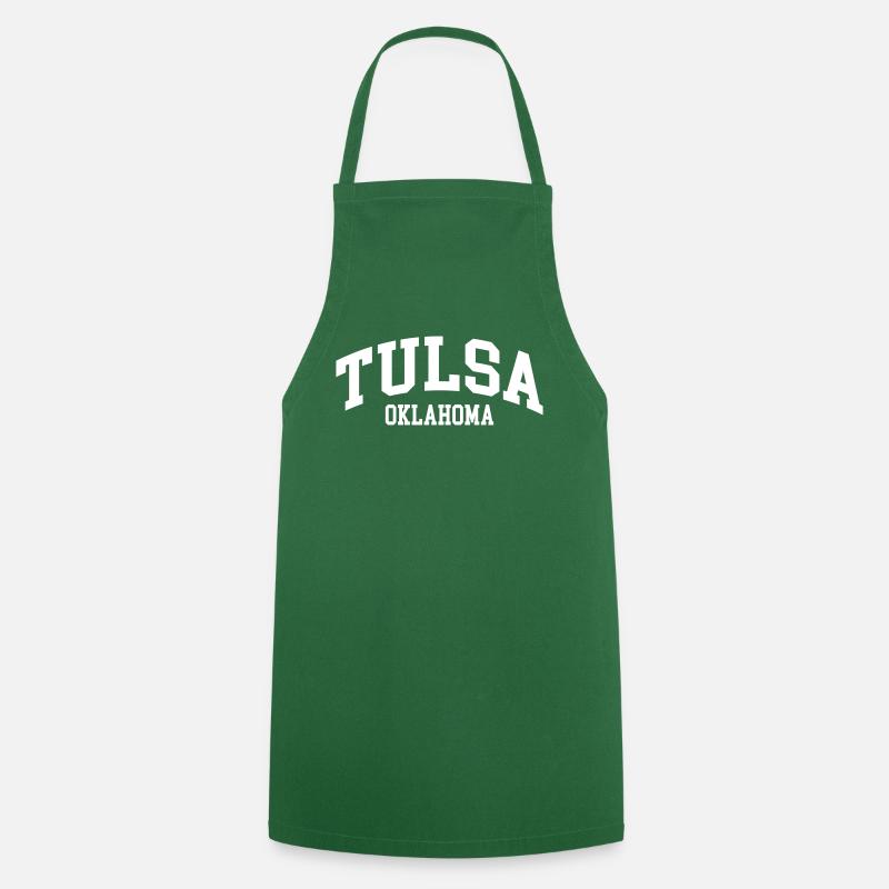 Tulsa - Grembiule da cucina - verde