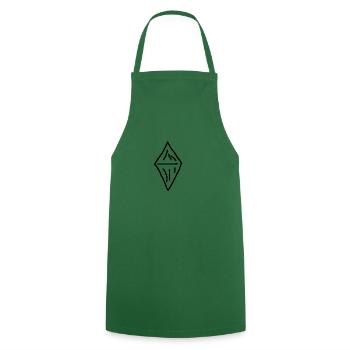 Étoile des Sims - Tablier de cuisine - vert foncé - Devant - AI Model Male 185 dark (185cm)