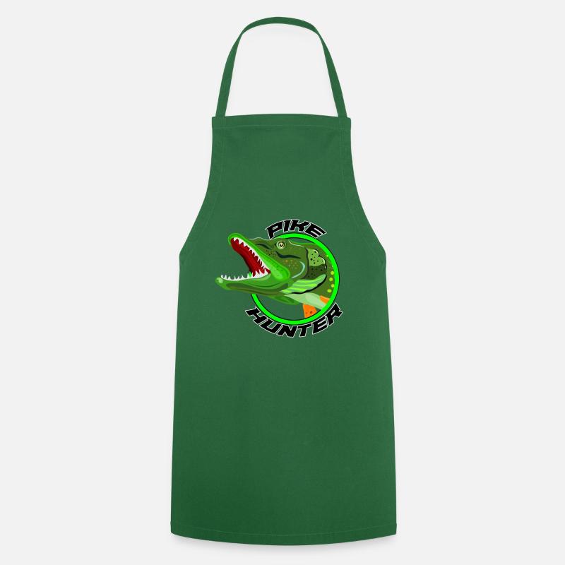 Pike-pike - Cooking Apron - green