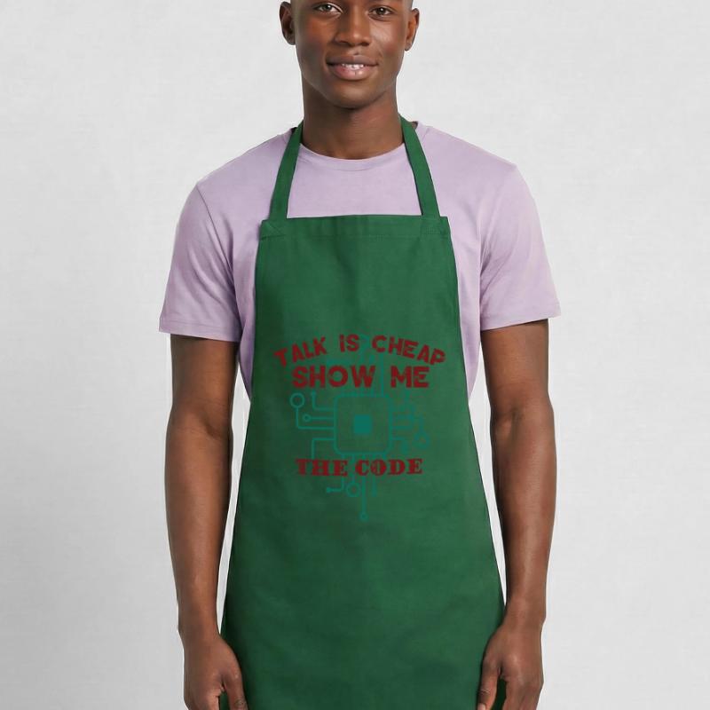 Funny Coder Quote Programming Programmer Cooking Apron