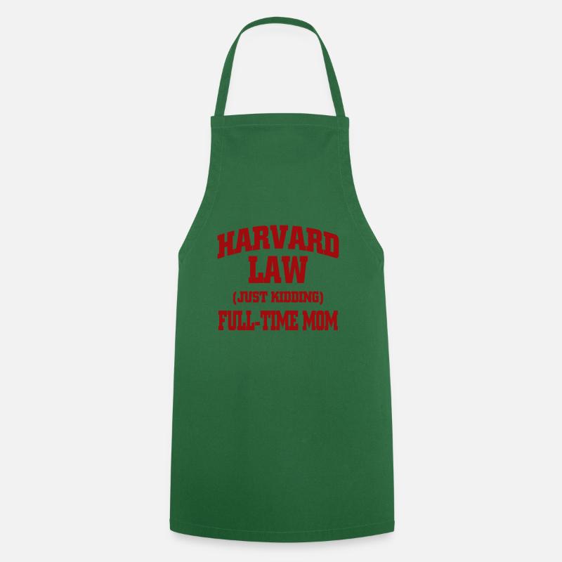La loi de Harvard blague - Tablier de cuisine - vert foncé