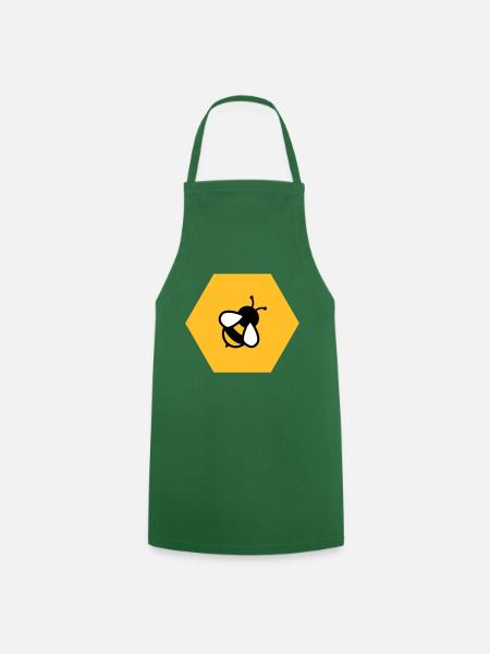 Biene Wabe - Cooking Apron - green