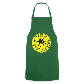 Malle 2023 - Tablier de cuisine - vert foncé - Devant - AI Model Male 185 dark (185cm)