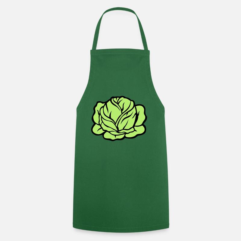 chou choux legume 403 - Tablier de cuisine - vert foncé