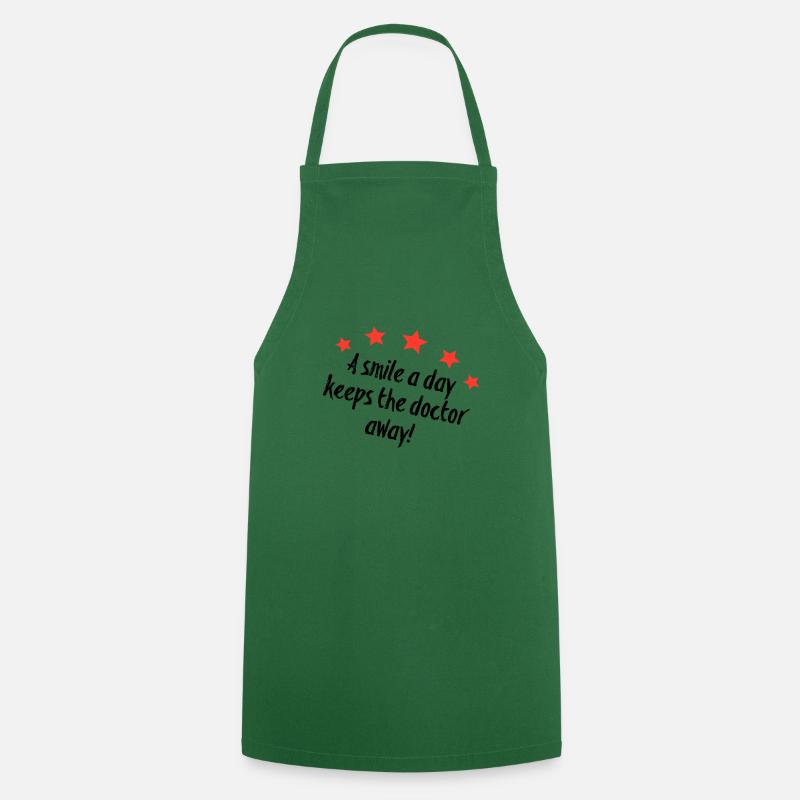 médecin - Tablier de cuisine - vert foncé