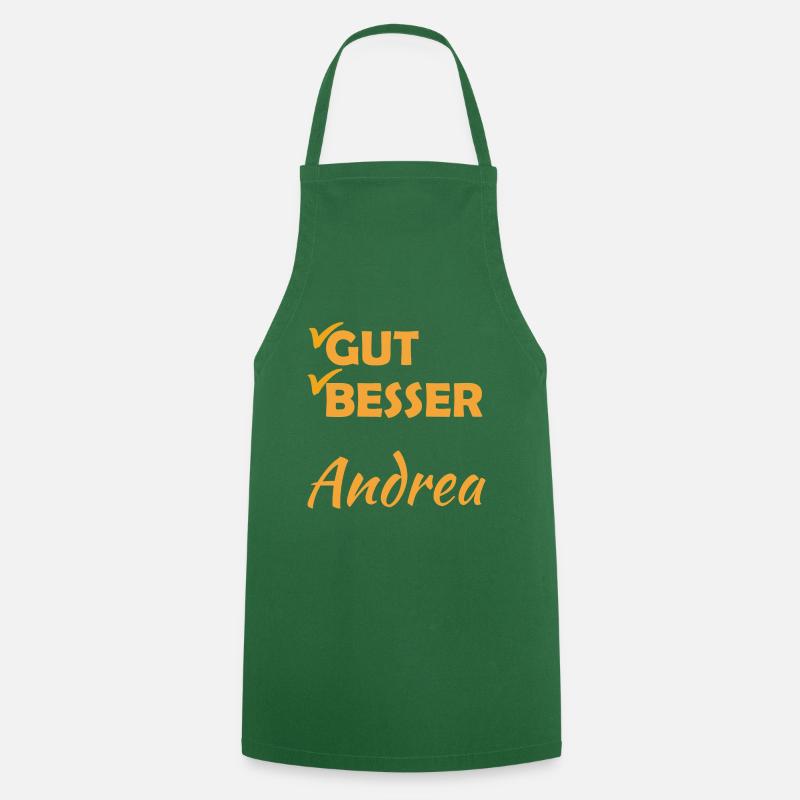 Gut Besser Andrea - Kochschürze - Grün