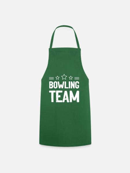 Bowling Team Mannschaft - Kochschürze - Grün