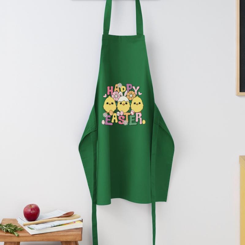 Happy Easter, Happy Easter, Easter Chicks, Easter Eggs Cooking Apron