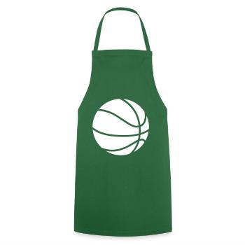 Basketball symbol - Cooking Apron - green - Front - AI Model Male 185 dark (185cm)