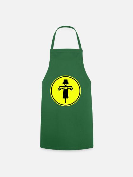 Épouvantail - Tablier de cuisine - vert foncé