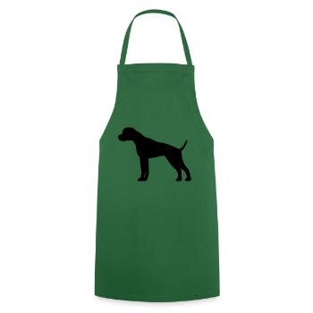 boxer - Cooking Apron - green - Front - AI Model Male 185 dark (185cm)