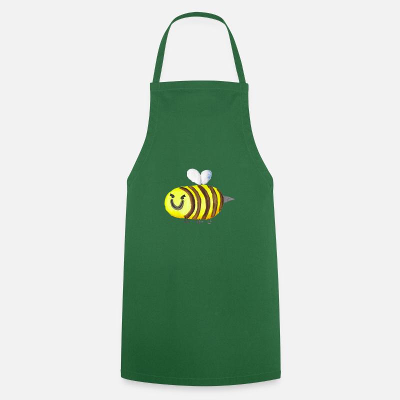 Abeille maléfique - Tablier de cuisine - vert foncé