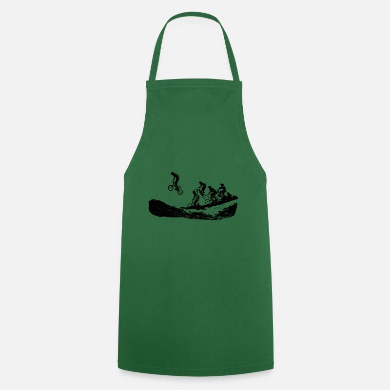 bmx - Cooking Apron - green