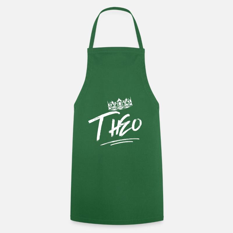 Théo - Tablier de cuisine - vert foncé