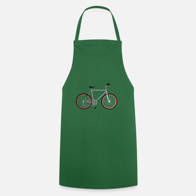 VTT vélo - Tablier de cuisine - vert foncé