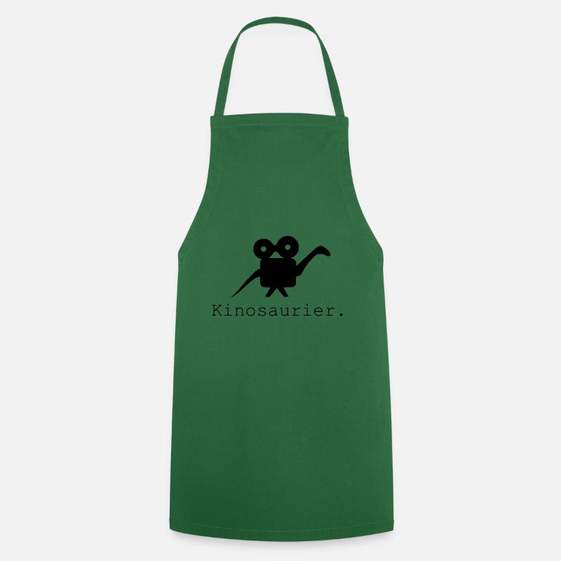 lustig nerd geek, geschenkidee, Kinosaurier - Kochschürze - Grün