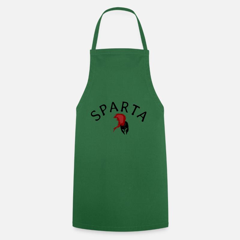 Logo Sparta - Grembiule da cucina - verde