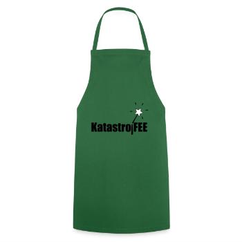 KatastroFee - Kochschürze - Grün - Vorne - AI Model Male 185 dark (185cm)