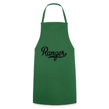 Ranger - Cooking Apron - green - Front - AI Model Male 185 dark (185cm)