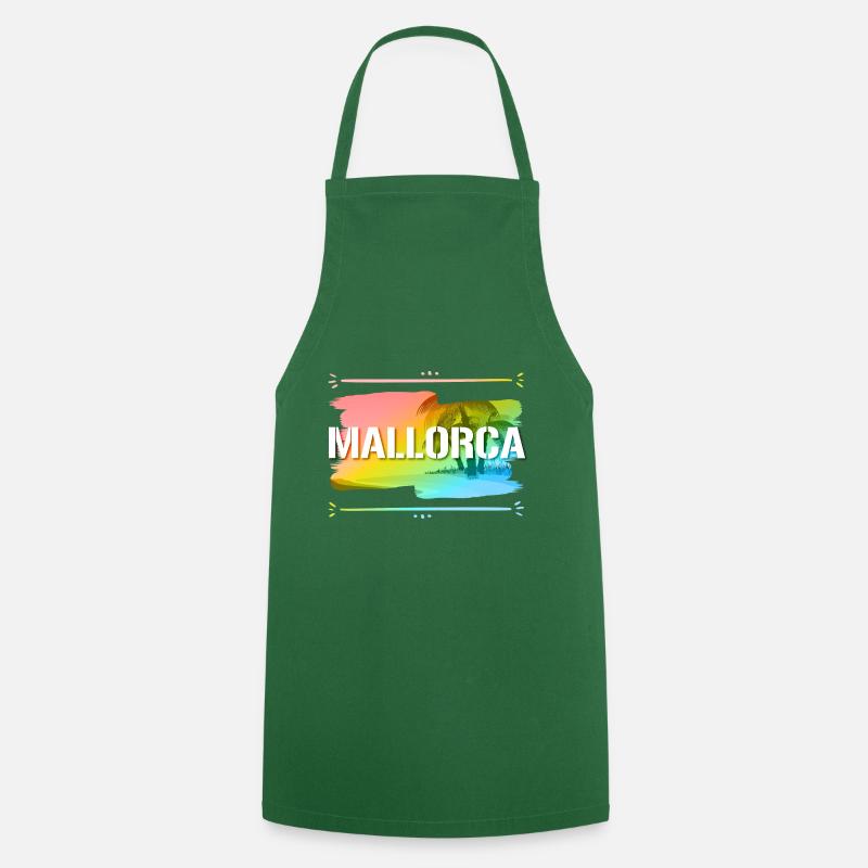 Mallorca - Kochschürze - Grün