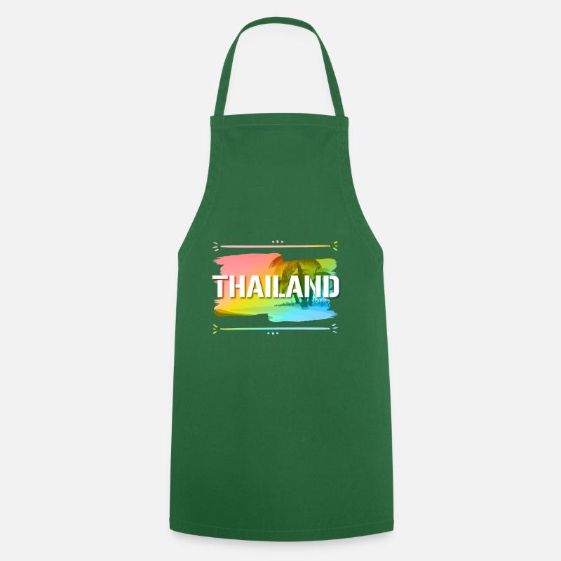 Thailand - Cooking Apron - green