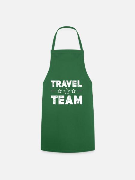 Travel Team - Kochschürze - Grün