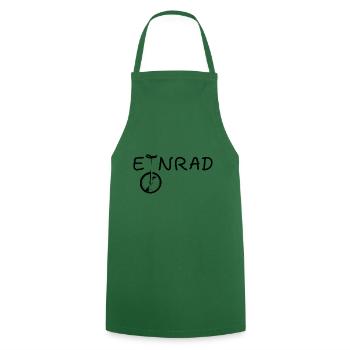 Einrad Sport - Kochschürze - Grün - Vorne - AI Model Male 185 dark (185cm)