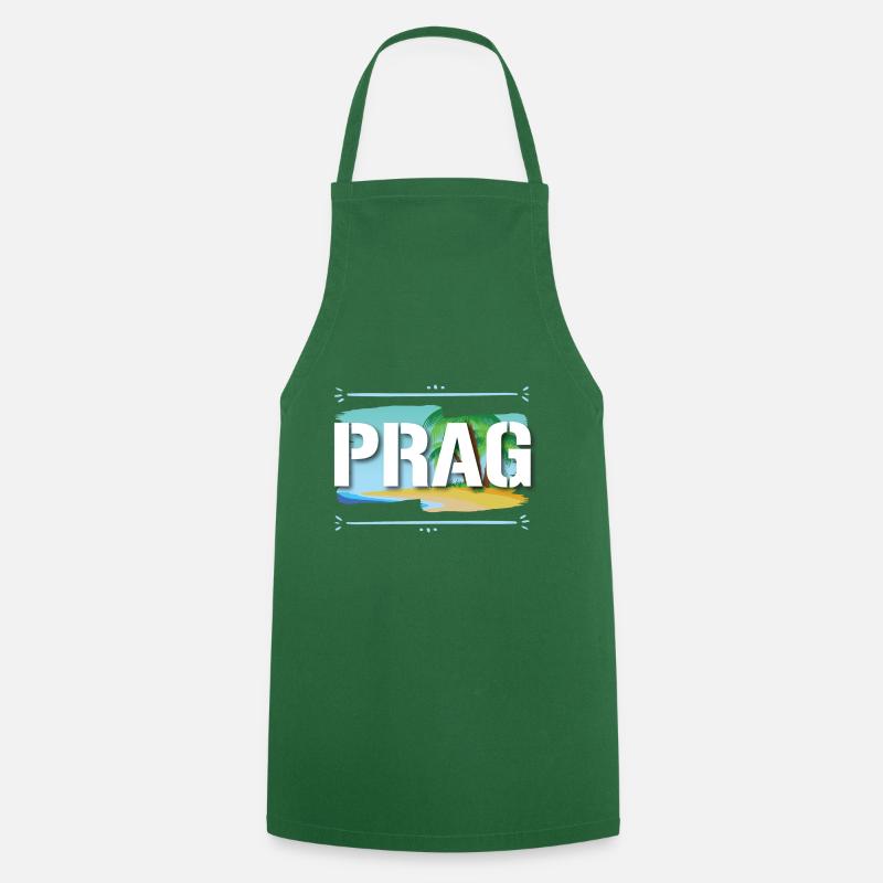 Prag - Kochschürze - Grün
