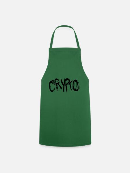 Crypto - Cooking Apron - green