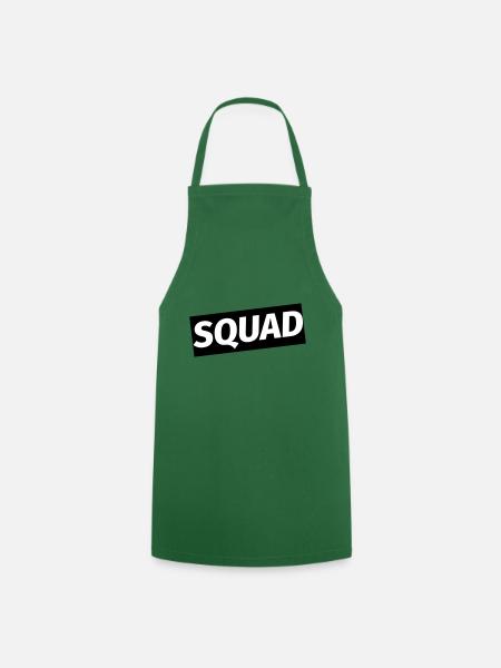 squad - Kochschürze - Grün
