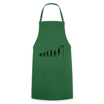 evolution korfball - Cooking Apron - green - Front - AI Model Male 185 dark (185cm)
