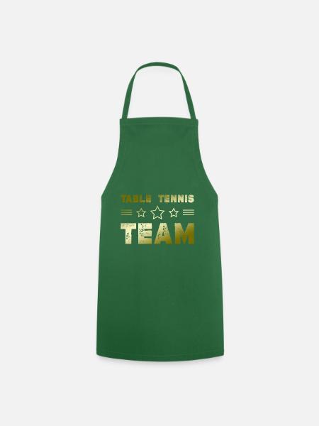 Table Tennis Team - Kochschürze - Grün