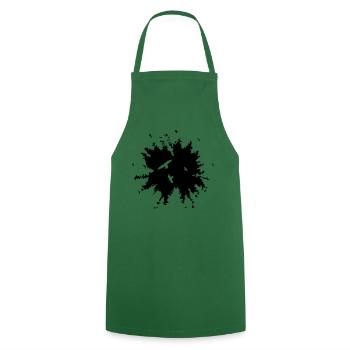 Forest - Cooking Apron - green - Front - AI Model Male 185 dark (185cm)