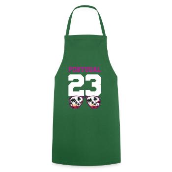 Portugal 23 Maillot 2023 - Tablier de cuisine - vert foncé - Devant - AI Model Male 185 dark (185cm)